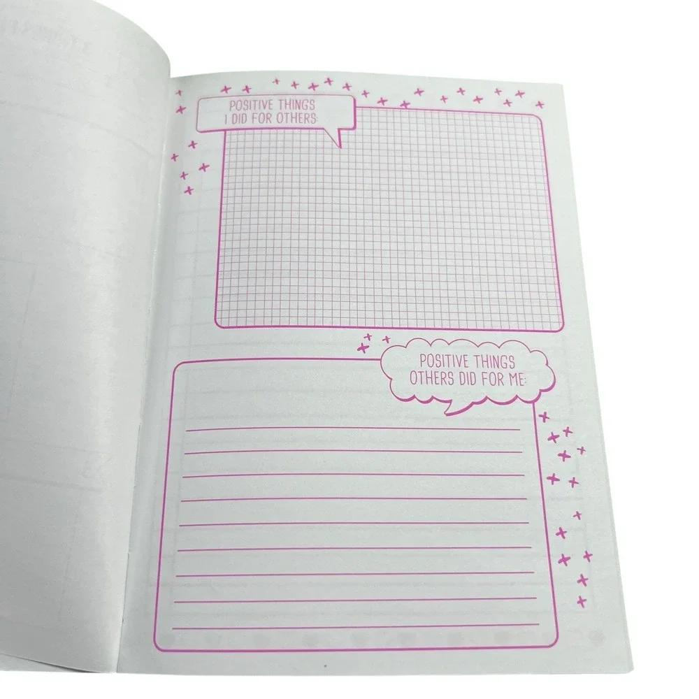 Furry‎ Blue Llama Journal Notebook Kids Gratitude Activity Diary